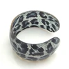 24pcs/pack Leopard Plastic Bangle, Wholesale Fashion Jewelry Bangle, Acrylic Big Bangle 3