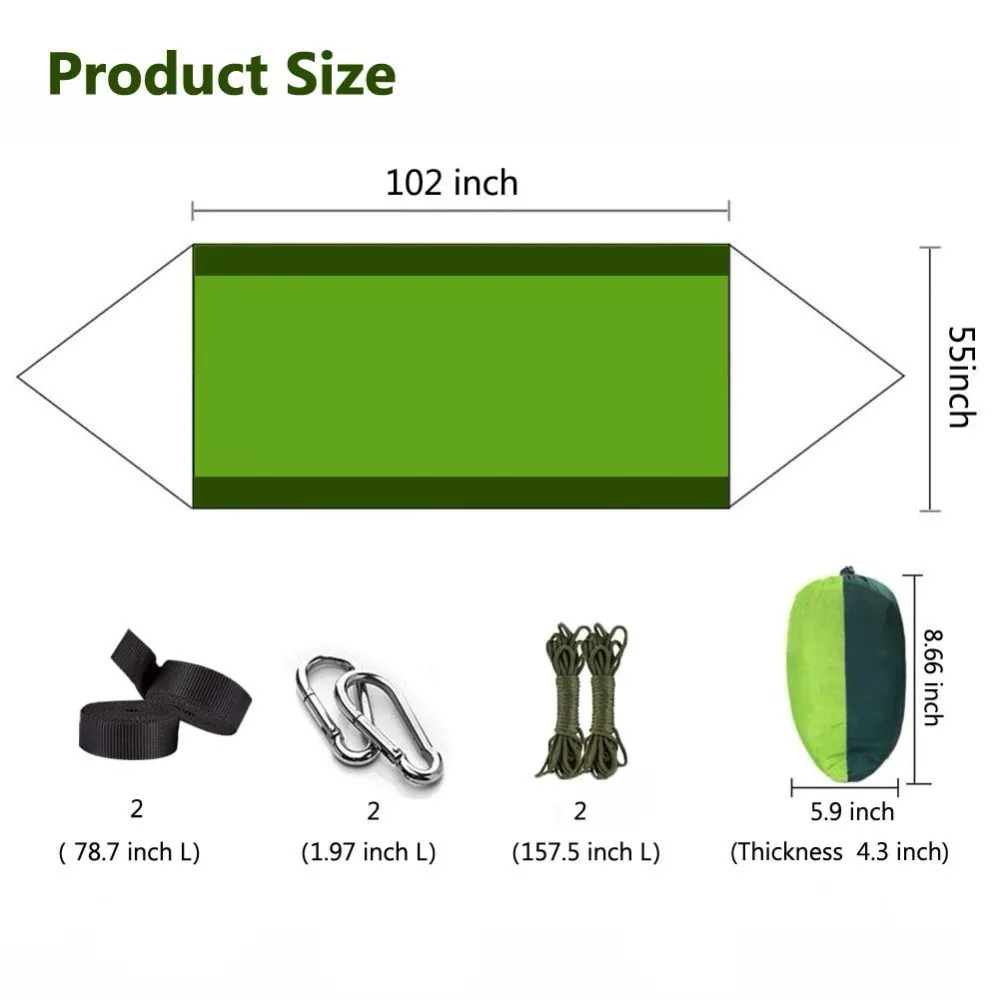 Drop-Shipping 1-2 Person Outdoor Mosquito Net Parachute Nylon Hammock Camping Hanging Sleeping Bed Swing Portable Double Hammock Drop-Shipping 1-2 Person Outdoor Mosquito Net Parachute Nylon Hammock Camping Hanging Sleeping Bed Swing Portable Double Hammock