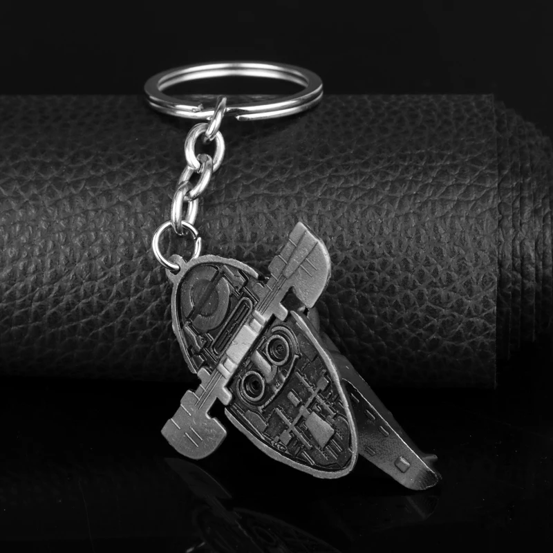 MQCHUN Slave 1 космический корабль модель подвеска для ключей Boba Fett Корабль из