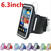 100 шт спортивный чехол на руку для samsung Galaxy Mega 6,3 дюймов спортивный тренажерный зал нарукавная повязка чехол для смартфона на руку для бега чехол для телефона