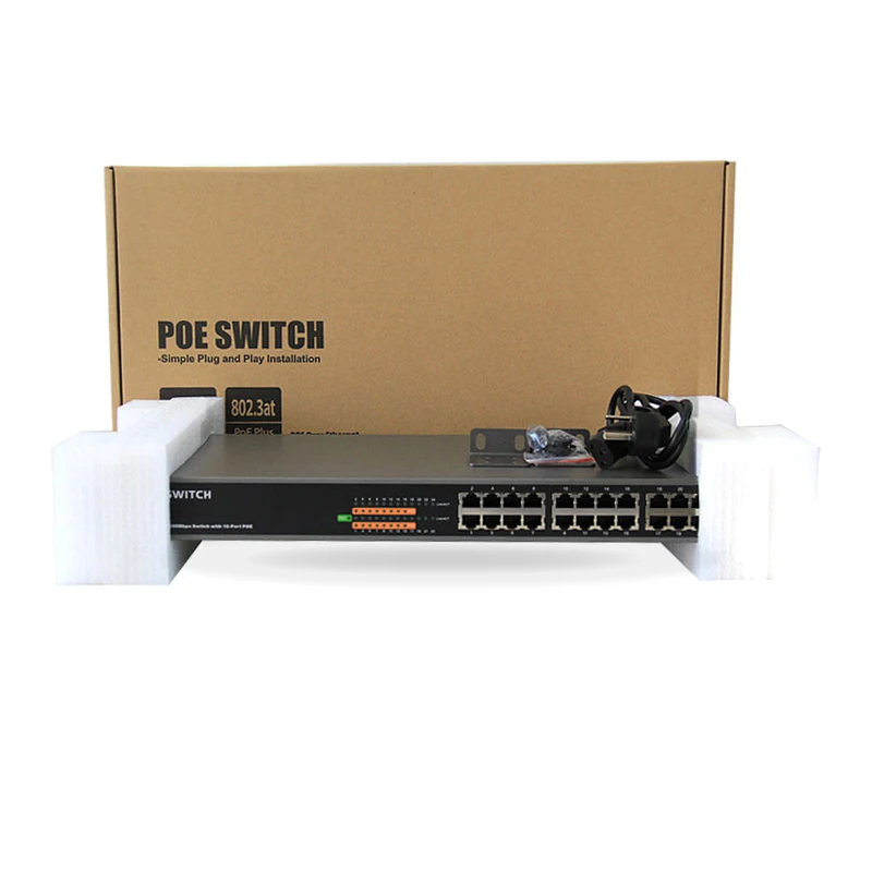 Коммутатор XINFI 48 В poe IEEE802.3af/at 4/8/16/24 портов 100 Мбит/с для IPC/AP/VoIP|switch power|switch switchswitch 2 |