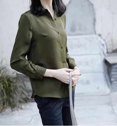 Рисунок 3 - Рубашка женская из плотного шелка