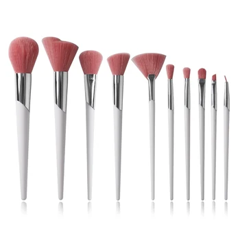 Fenty Style 10Pcs/Set Makeup Brushes Lovely White Powder Brush Sculpting Blush Brush Eyeshadow Blending Cosmetic Brush Kit
Fenty Style 10Pcs/Set Makeup Brushes Lovely White Powder Brush Sculpting Blush Brush Eyeshadow Blending Cosmetic Brush Kit
