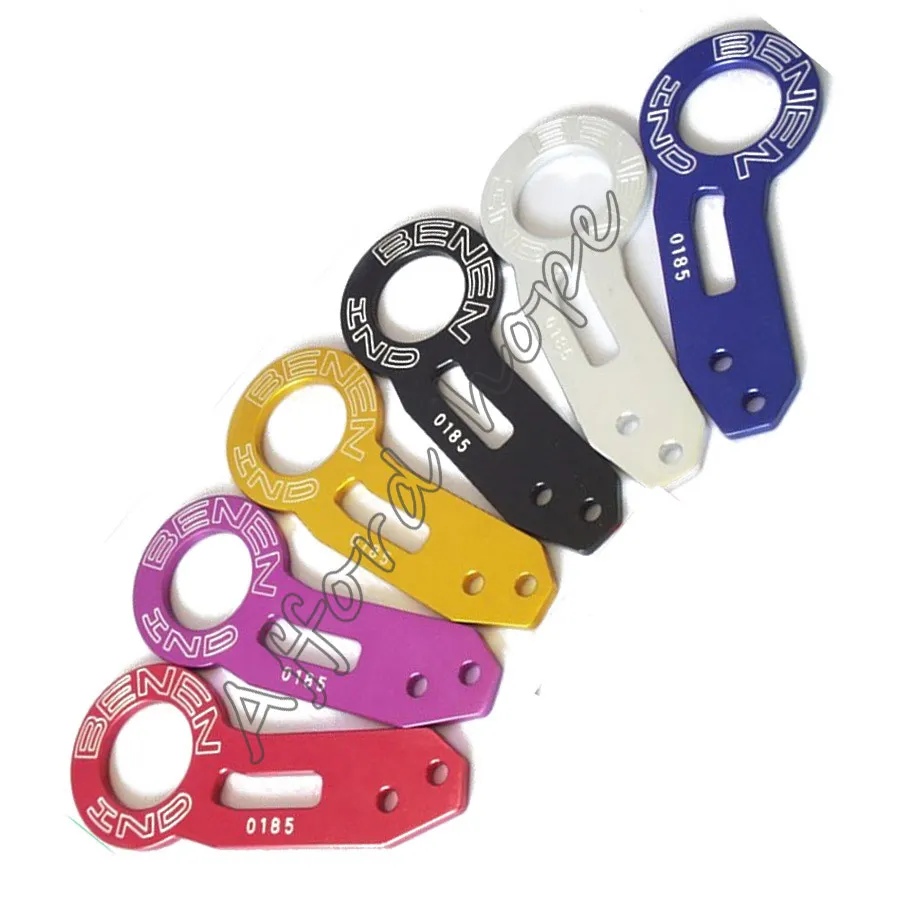 سيارة التصميم العالمي صالح السيارات السيارات مقطورة حلقة الألومنيوم سيارة سباق سيارة مقطورة حزام مقطورة هوك العين السحب screwon سحب القضبان 6 ا...