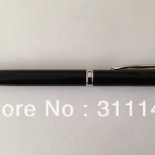 Черная металлическая шариковая ручка рекламная ручка металлическая с логотипом