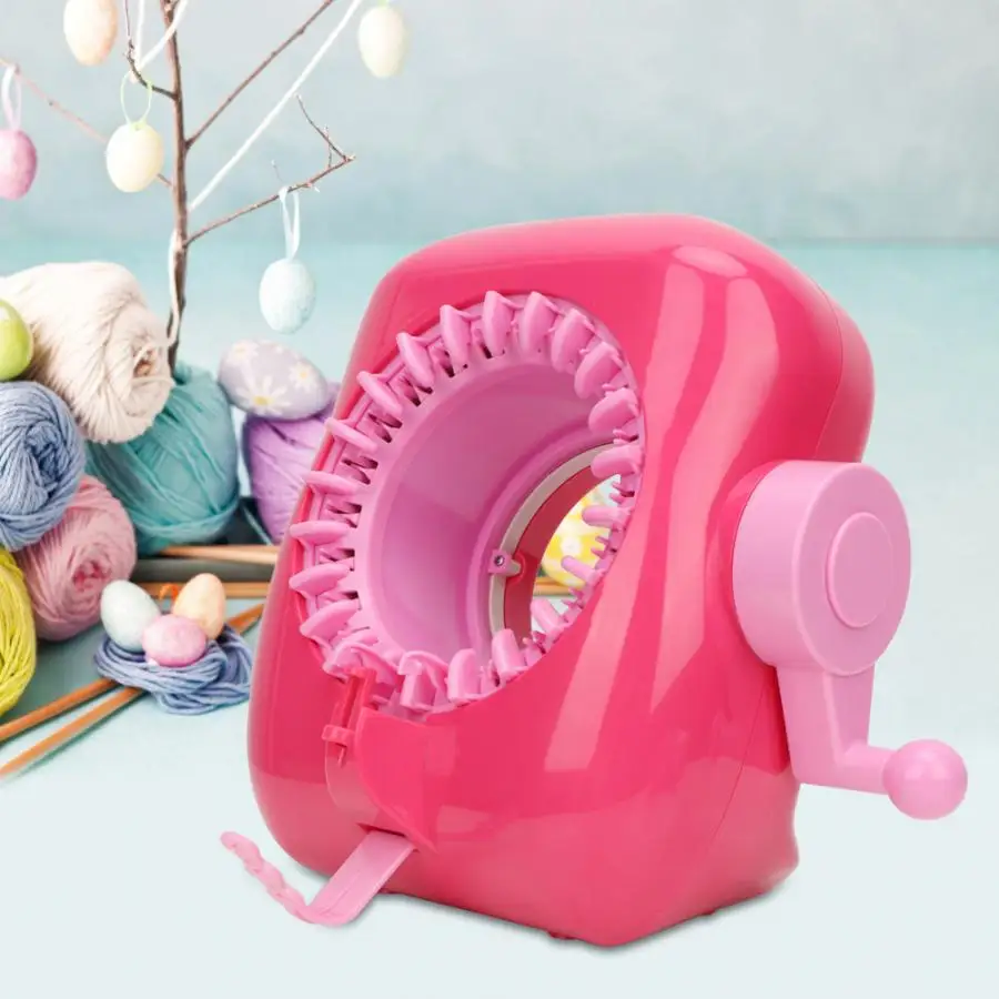 

Creative Camera Type Hand-woven Knitting Machine Scarf Hat Kid Child DIY Sewing Tool Educational Toy 22 Needle
