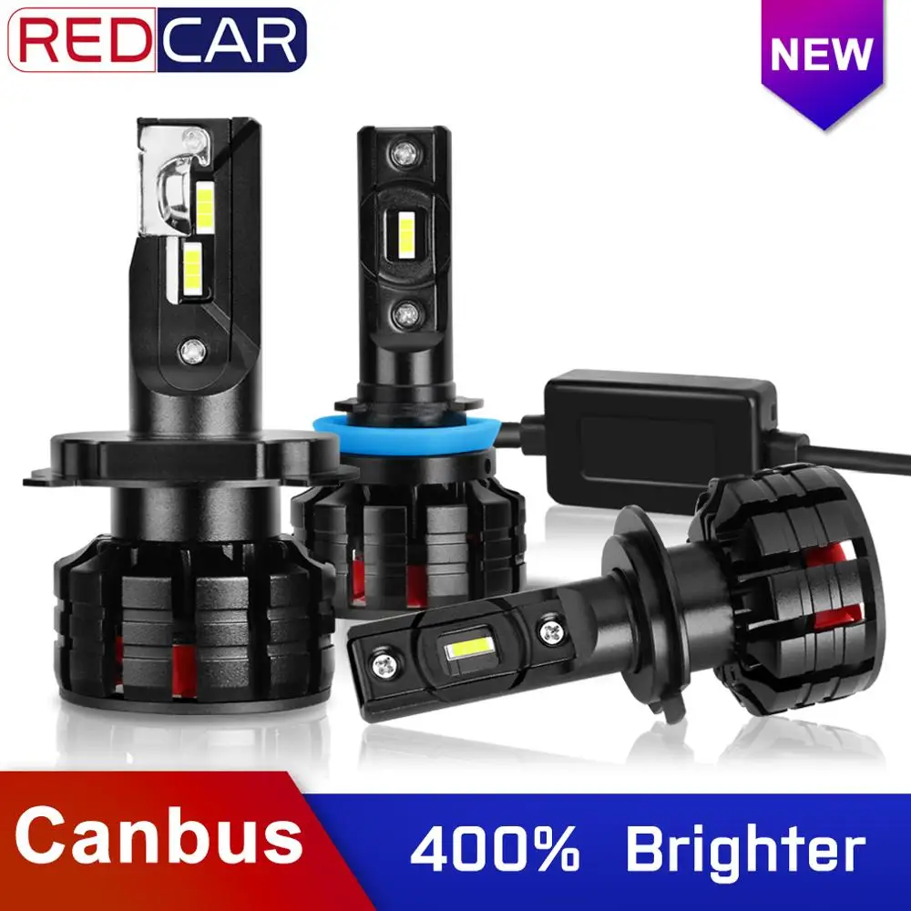 

2Pcs H7 Led Canbus H1 H3 H4 H8 H11 HB3 9005 HB4 9006 Led Headlights Mini 100W 10000LM 6000K Car Light Bulbs Auto Lamp Automobile