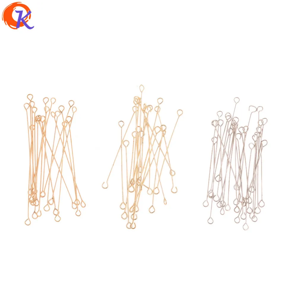 

Cordial Design 100Pcs 2*30MM Jewelry Accessories/DIY Making/Earrings Connectors/Stainless Steel Stick/Hand Made/Jewlry Findings