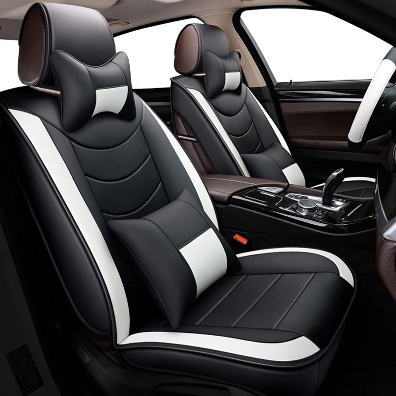 WLMWL Universal Leather Car seat cover for Infiniti all models FX EX JX