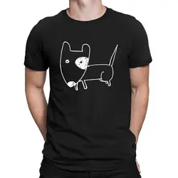 Tshirts Bull Terrier новейшая потрясающая футболка в стиле хип-хоп в летнем стиле для мужчин, персонализированная, с коротким рукавом Anlarach Graphic