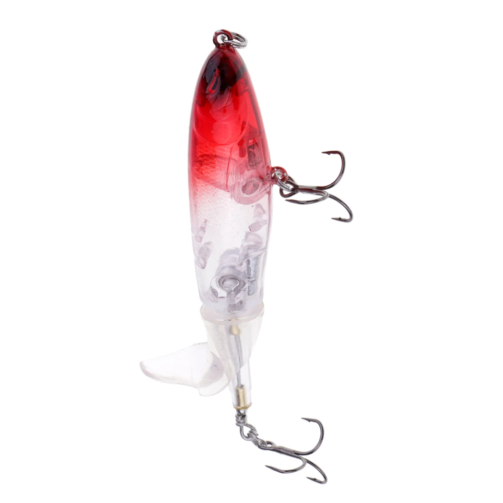 1Pcs 13g 100mm Topwater Fishing Lure Floating Lure Big Hard Bait Hooks Carp Bass Fake Fishing Lure 