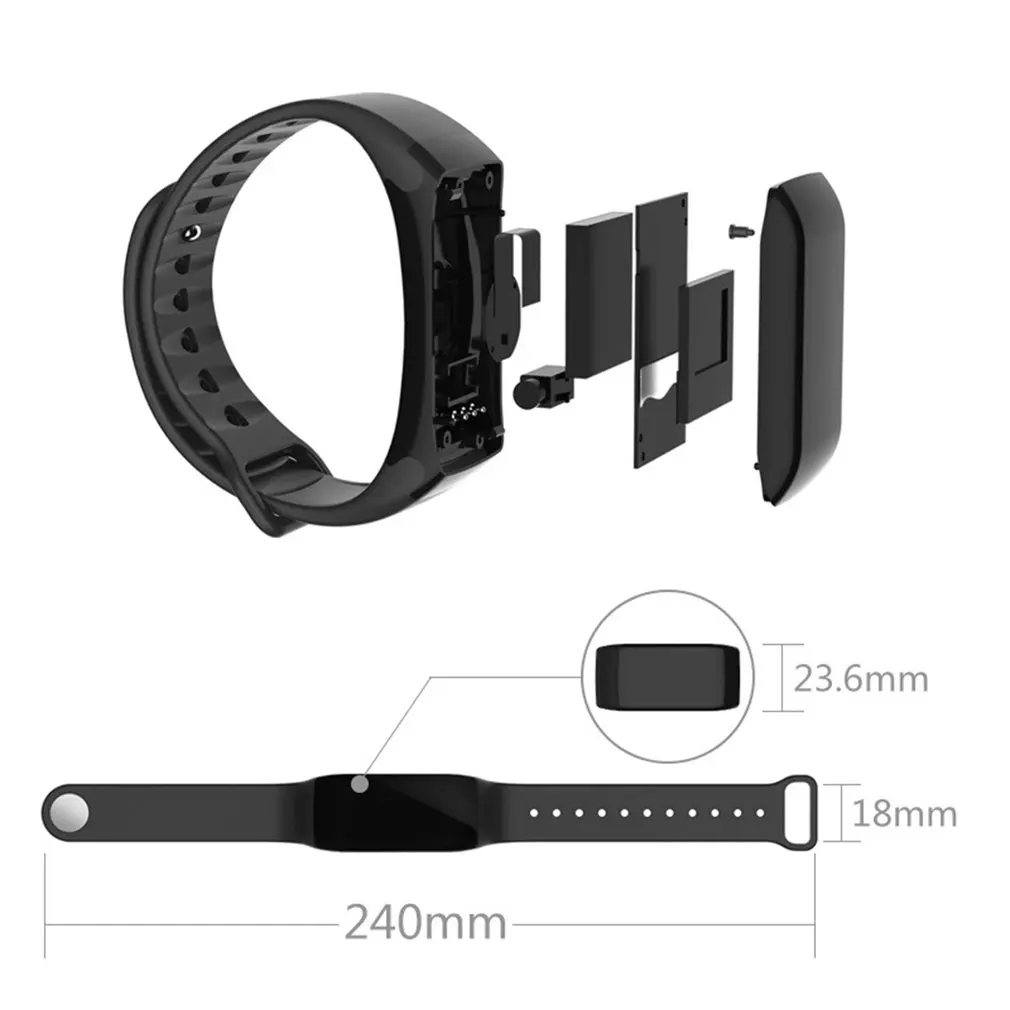 GENBOLI X7 Bluetooth умные цифровые часы кровяное давление пульса монитор Фитнес браслет
