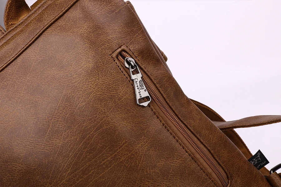 Мужской рюкзак большой вместимости, Подростковый студенческий рюкзак для путешествий для мальчиков, Высококачественная кожаная сумка для ноутбука, винтажный Рюкзак Mochila