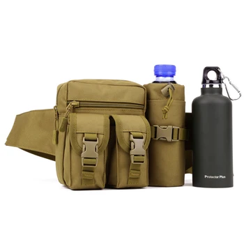 

Outdoor Sports Waist packs Camo Shoulder bag Multi-purpose Tactical Climbing Travel Camping Hunting Cycling Kettle Bags S040
