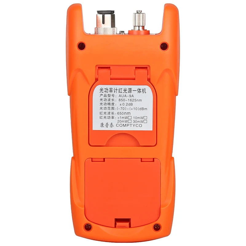 30 мВт AUA-9A измеритель оптической мощности Красный светильник источник одной машине светильник отказ детектор неисправностей светильник ручка может занять от 10 до 30 км
