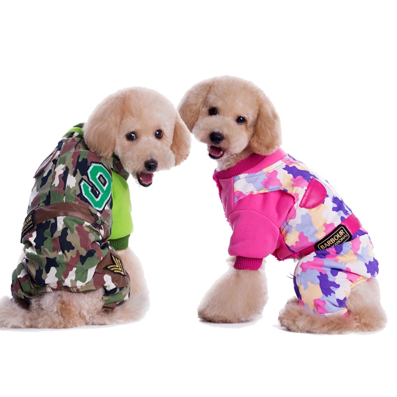 New year 2015 Hot sale Dog Camouflage XXL Dog Costumes Wholesale pet