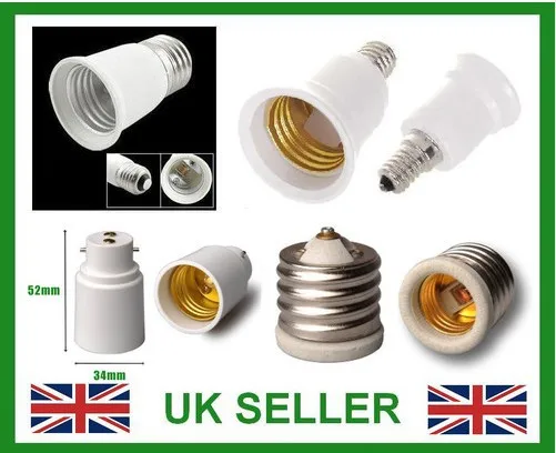 Переходник Удлинитель на светильник E27 еs E14 BC B22 E40|es lamp holders|e27 to e14e27 e27 |