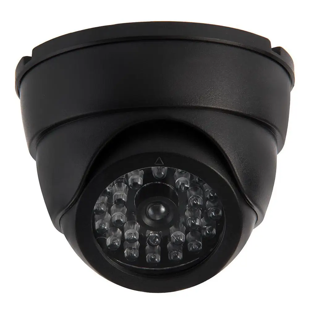 LED Flashing Dome Security Camera Surveillance Waterproof