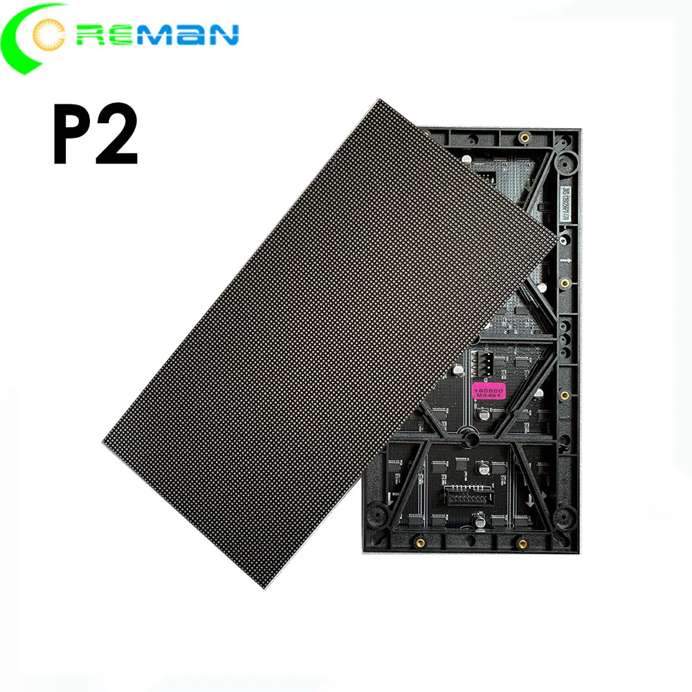 

High quality Lowest price P2 led module 256mm x 128mm , P2 HD led video wall led screen module 128x64 hub75 smd3in1