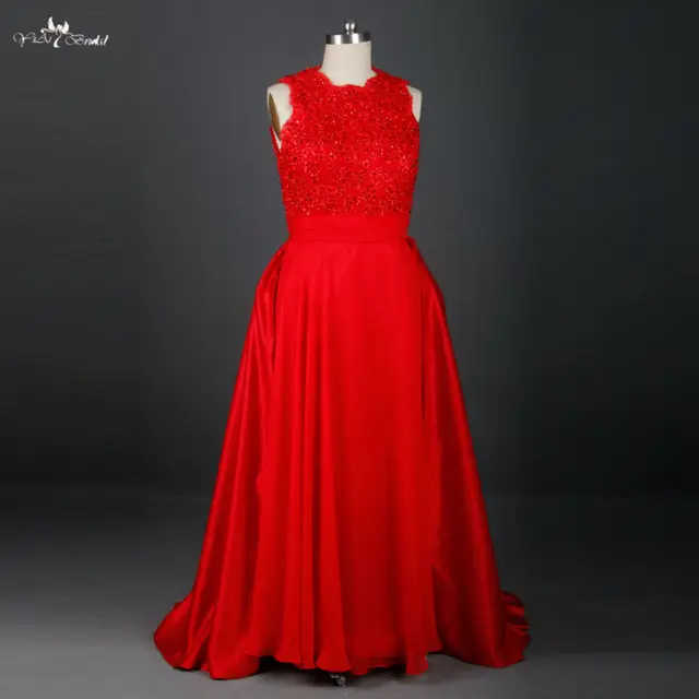 Heart Shaped Red Evening Dresses