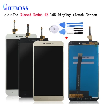 

For Xiaomi Redmi 4X LCD Display+Touch Screen Assembly For Xiaomi redmi4x lcd Digitizer Sensor Glass Panel+free tools