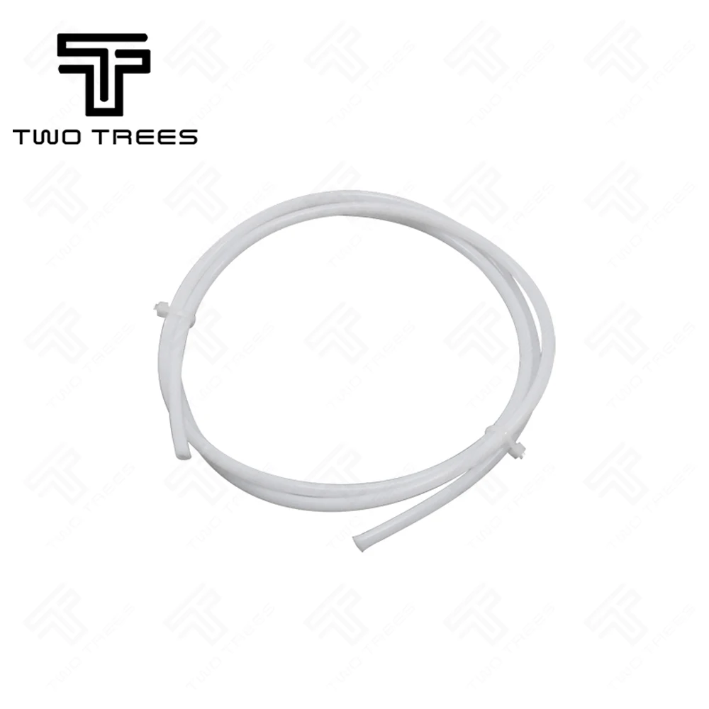 1 м PTFE труба ID 2 мм OD 4 мм прозрачная труба j-головка hotend RepRap росток Боуден горло экструдера для 1,75 мм нити 3d V5 V6