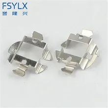 FSYLX 2 шт. H7 HID металлический зажим фиксатор адаптер держатель лампы для BMW/benz/Audi/Opel/Buick H7 ксенон HID фара лампа база держатель