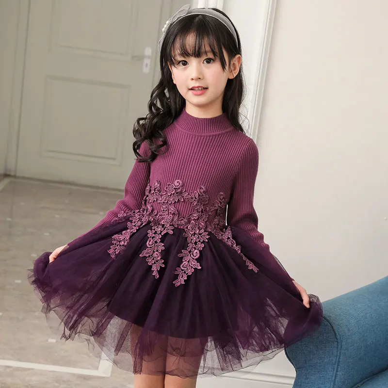 Baby Girl Winter Dress 2017 Fashion Spring Autumn Princess Girl Long