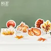 Otoño bosque animales decoración pegatinas Diy pegatinas de dibujos animados Diary Sticker Scrapbook Kawaii papelería pegatinas ► Foto 3/5