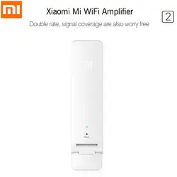 Английская версия Xiaomi mi Wi Fi Ретранслятор mi ni 300 м усилители домашние 2 Expander портативный свет Вес Extender для маршрутизатор