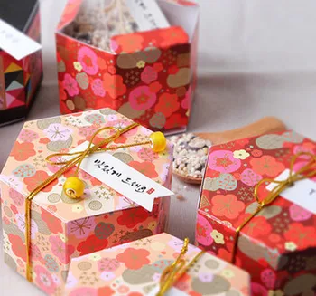 

200pcs new spring Sakura souvenir handmade biscuit box candy boxes baked pastry boxes