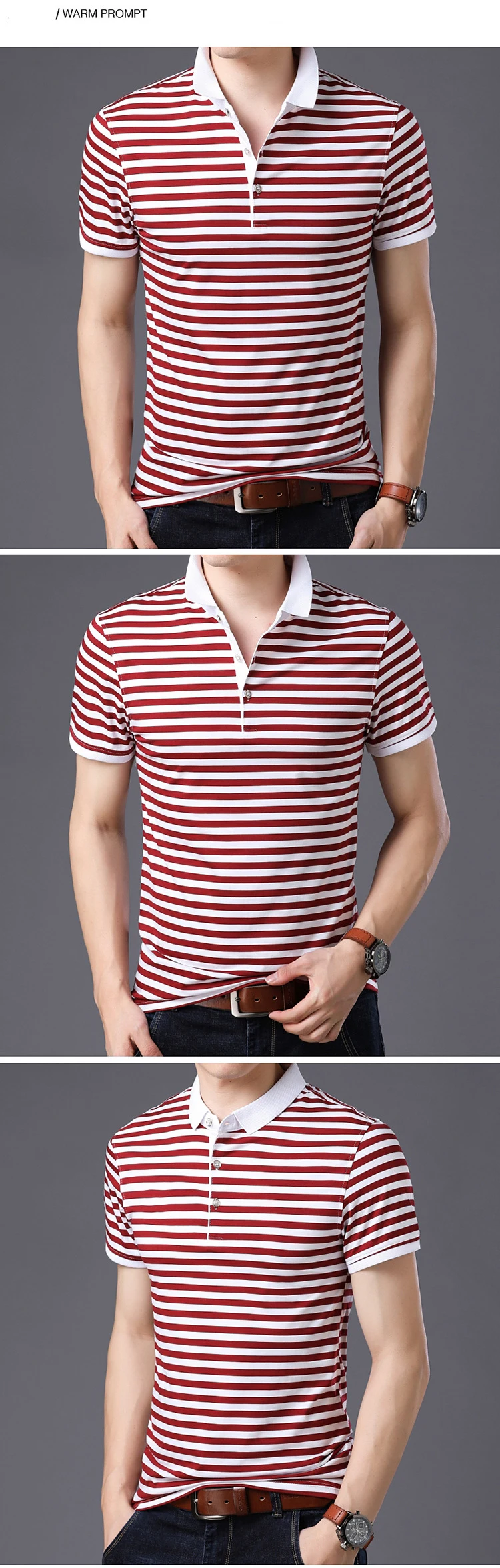 Бренд thoshine Англия Стиль мужские рубашки-поло 95% вискоза Высокое качество модная полосатая рубашка поло Повседневная Camisa отложной воротник