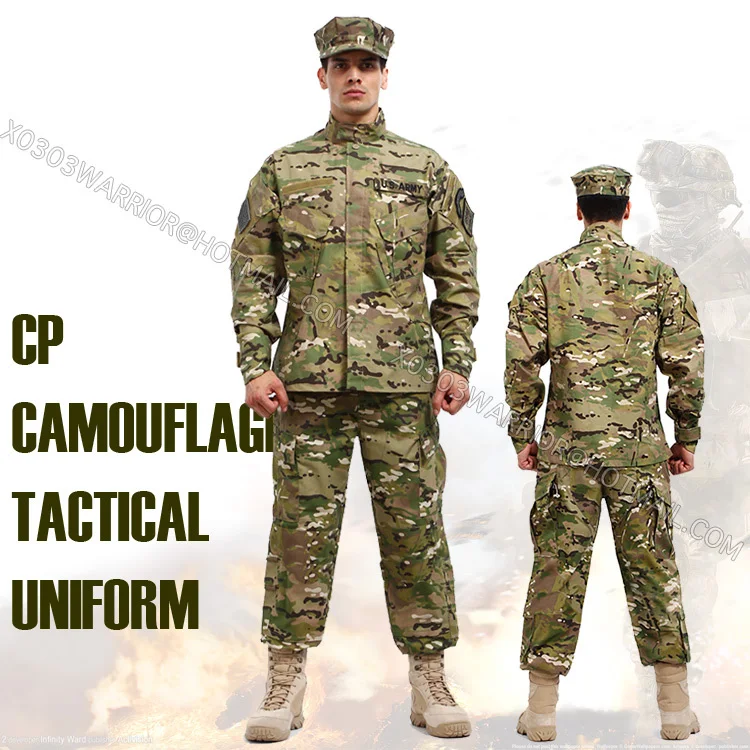 US CP Multicam BDU ACU military uniform paintball suit set hunting