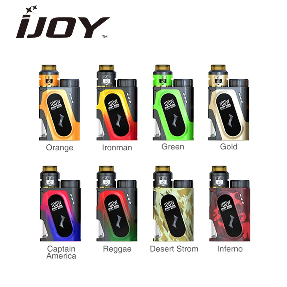 

Clearance IJOY CAPO SRDA 20700 Squonker Kit 100W Output Combo SRDA Tank & 9ml Squonk Bottle Vape CAPO Kit No 18650 Battery Vape