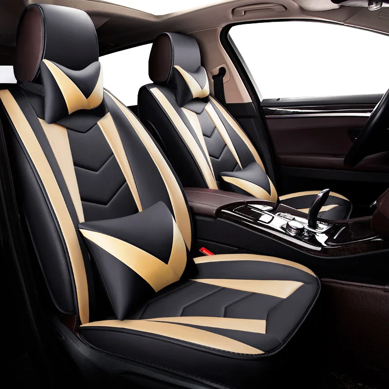 

Universal Leather Car seat covers For Hyundai solaris ix35 i30 ix25 Elantra accent tucson Sonata auto accessories