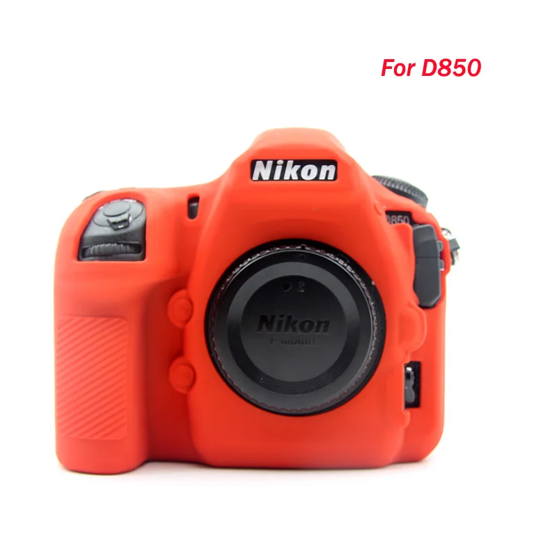 Силиконовый чехол для DSLR камеры защитный видеообъектива Nikon D850 D750 D7500 портативный