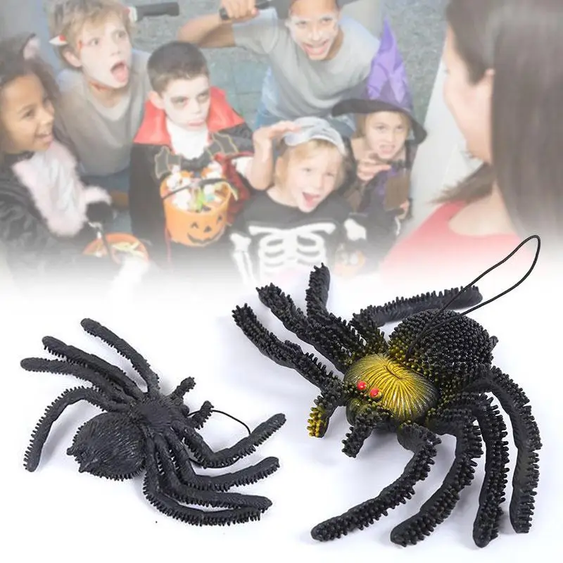 

Simulation Lifelike Soft Spider Fool's Day Spoof Scary Tricky Terror Prank Toys