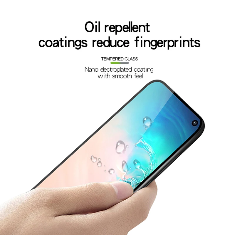 9D полное покрытие закаленное Стекло для samsung Galaxy S10e взрывозащищенное защитное стекло 9 H Экран протектор для samsung S10 Lite пленка-наклейка для полного покрытия телефона
