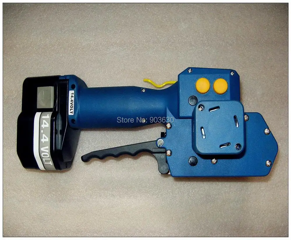 Z323 Handheld Battery Strapping Tool,Battery powered Plastic Strapping Tool, Plastic Strapping Machine for 16-19MM PET&PP strap