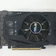 Б/у, оригинальная Видеокарта ASUS GTX 650 GPU 1 ГБ GDDR5 128 бит VGA карта для nVIDIA PC gaming прочнее, чем GT630, GT730