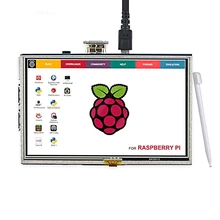 Elecrow LCD 5 Inch Raspberry Pi 3 Display Touch Screen HDMI 800×480 5″ Monitor TFT with Touch Pen for Banana Pi Raspberry Pi 2 3