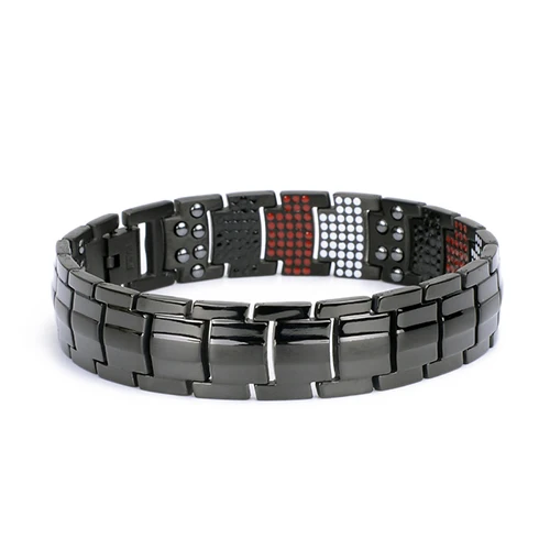 Fabbrica della Cina Braccialetti sanari in pietra magnetica personalizzati per uomo Produttori Fornori