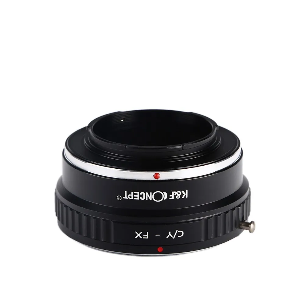 K& F концепция C/Y-FX крепление линзы камеры Адаптер кольцо для Contax Yashica C/Y объектив для Fujifilm FX крепление для корпуса камеры