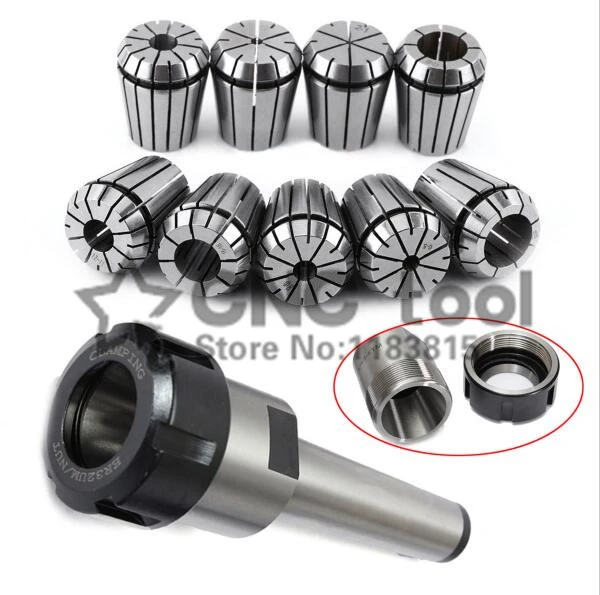 Pinzas resorte ER25 + 1 pinza MT4 ER25, Portabrocas, soporte cónico Morse para herramienta de de torno CNC, 9 Uds.|mt4 er25|er25 colletspring collet - AliExpress