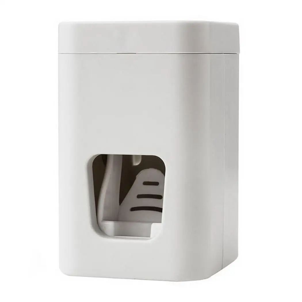 

Wall Mounted Automatic Toothpaste Dispenser Holder Toothpaste, Toothbrush, etc Bathroom, etc Home Bathroom