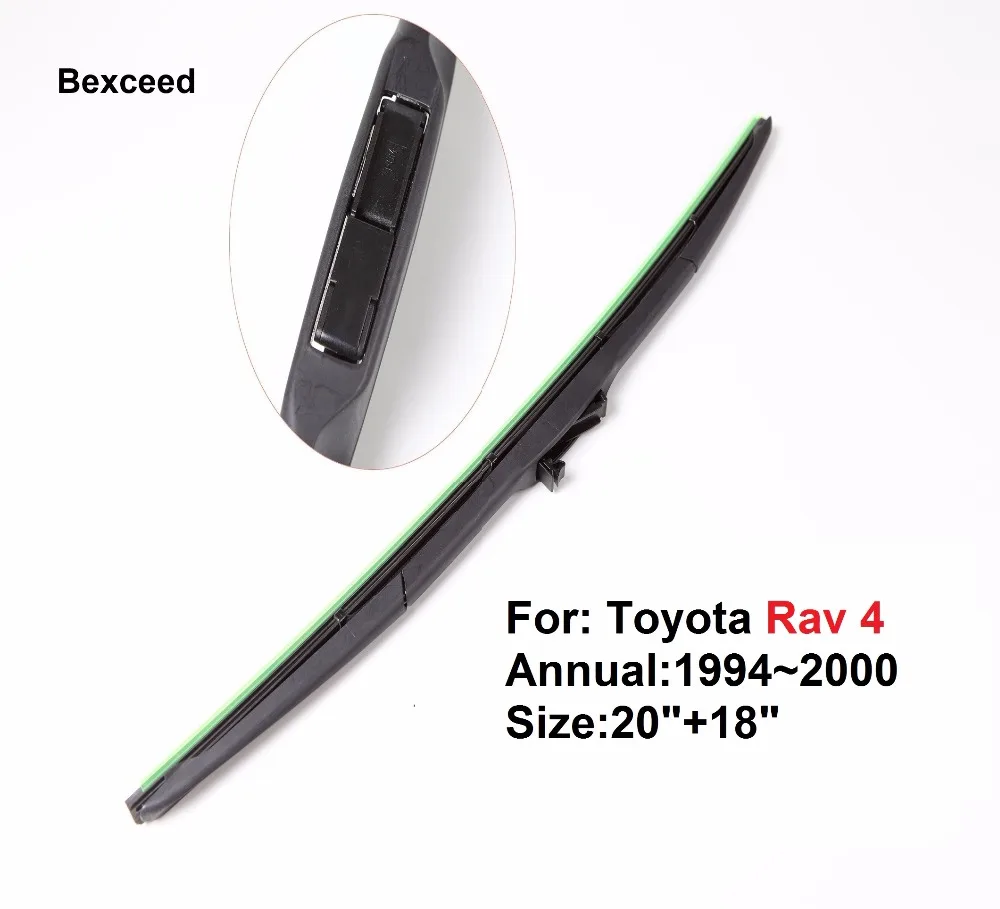 1 Set 20"+18" High Quality Bexceed of Car Windshield Hybrid Wipers