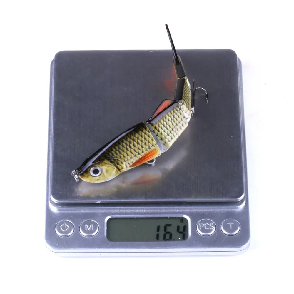 HENGJIA 1 шт. 16 8 г 4 шарнирных секции Рыболовная Приманка minnow рыболовная вобль