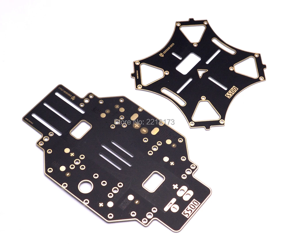 

S500 PCB Quadcopter Main TOP and bottom plate Board Centre Plate Arm part accessories spare for s500 500 Quadcopter Drone