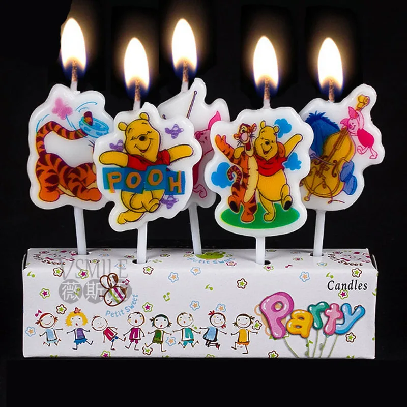 5 шт. симпатичная принцесса Ясмин Белоснежка Принцесса Ариэль тема торт дети девочки мальчики счастливый день рождения украшение свечей DIY