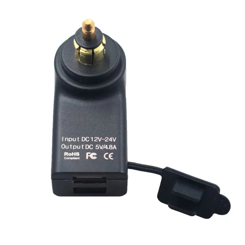 

Waterproof Motorbike 12V Dual USB Charger Power Adapter Hella DIN Plug Socket for BMW Triumph Motorcycle